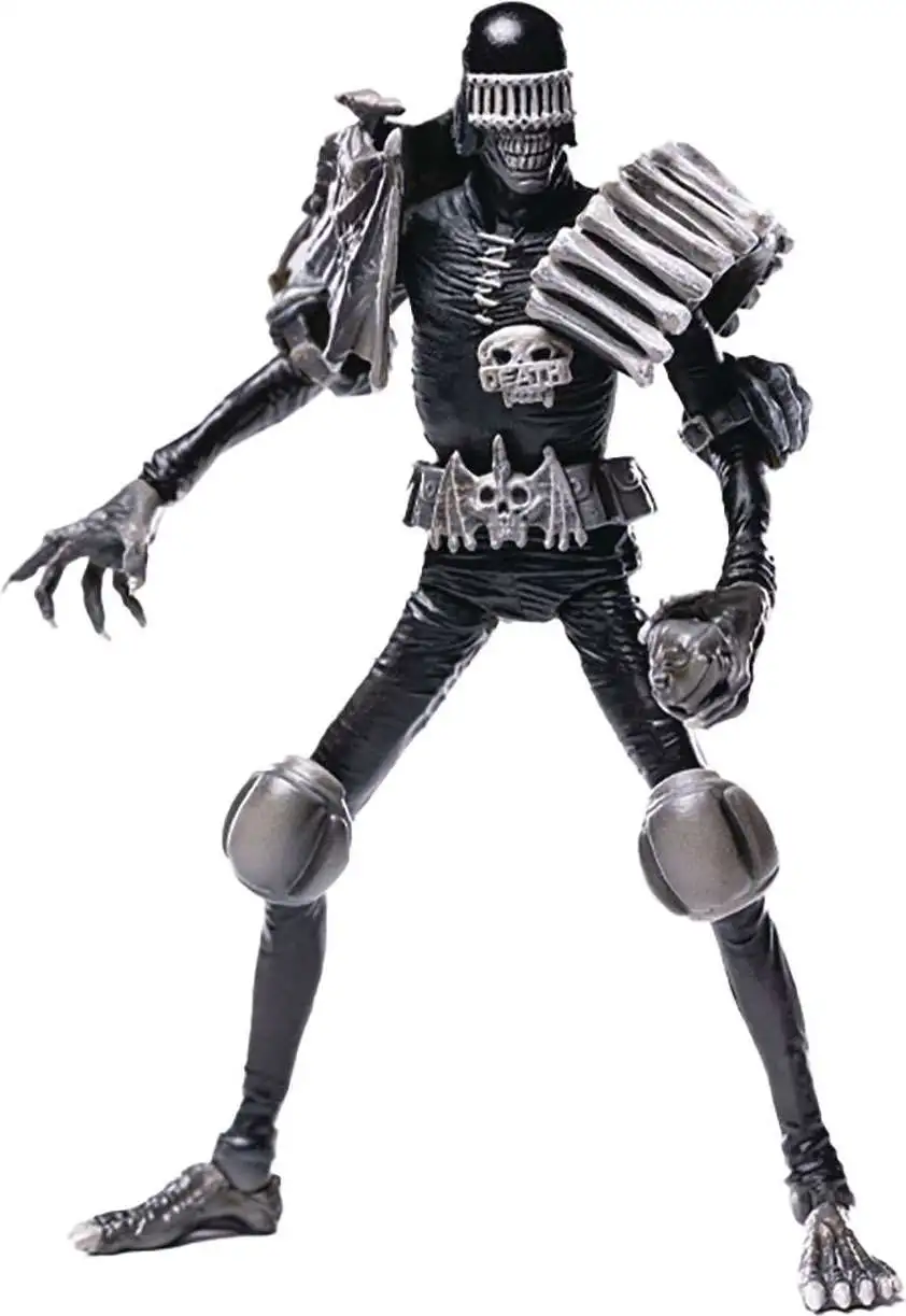 2000 A.D. Judge Dredd Judge Death Exclusive Action Figure [Black & White]