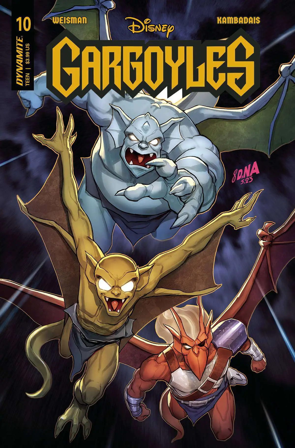 Dynamite Entertainment Gargoyles #10 Comic Book [Nakayama Cover A]