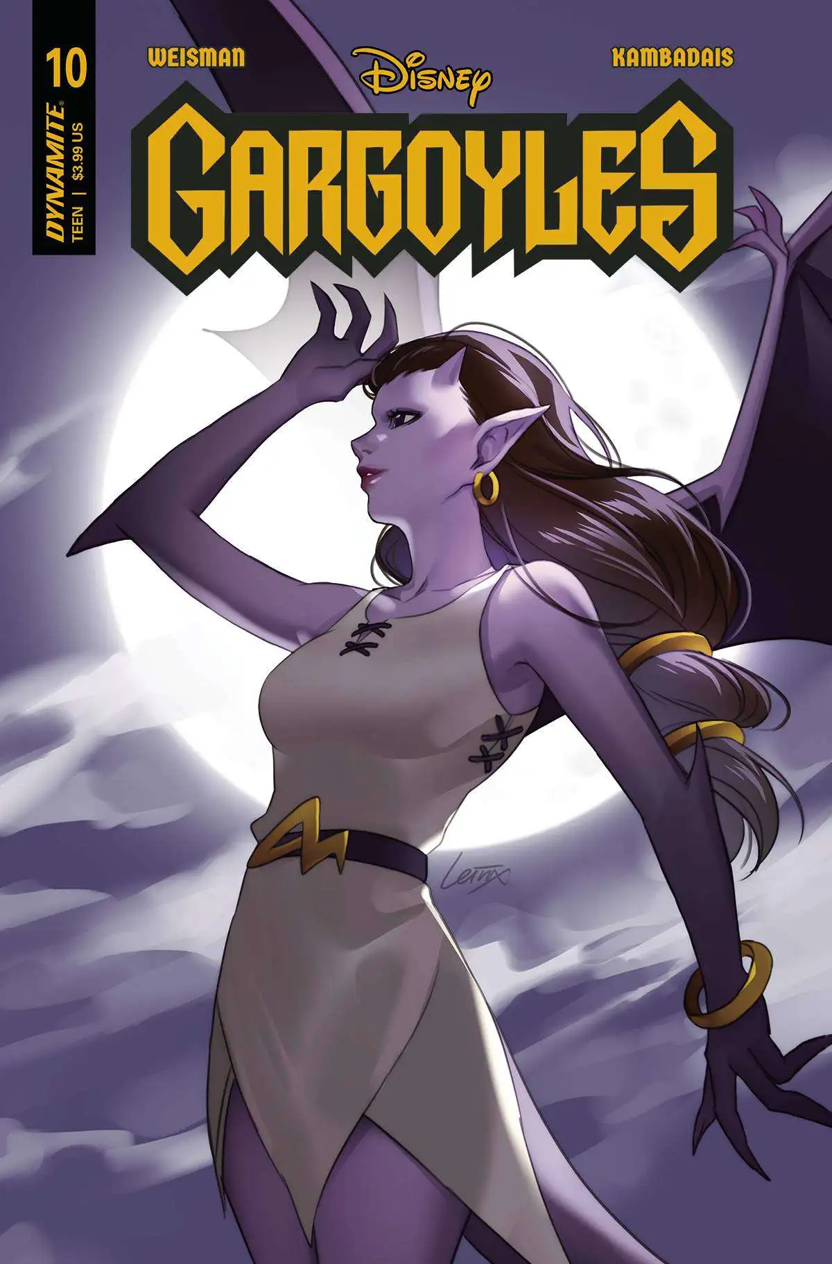 Dynamite Entertainment Gargoyles #10 Comic Book [Leirix Cover C]