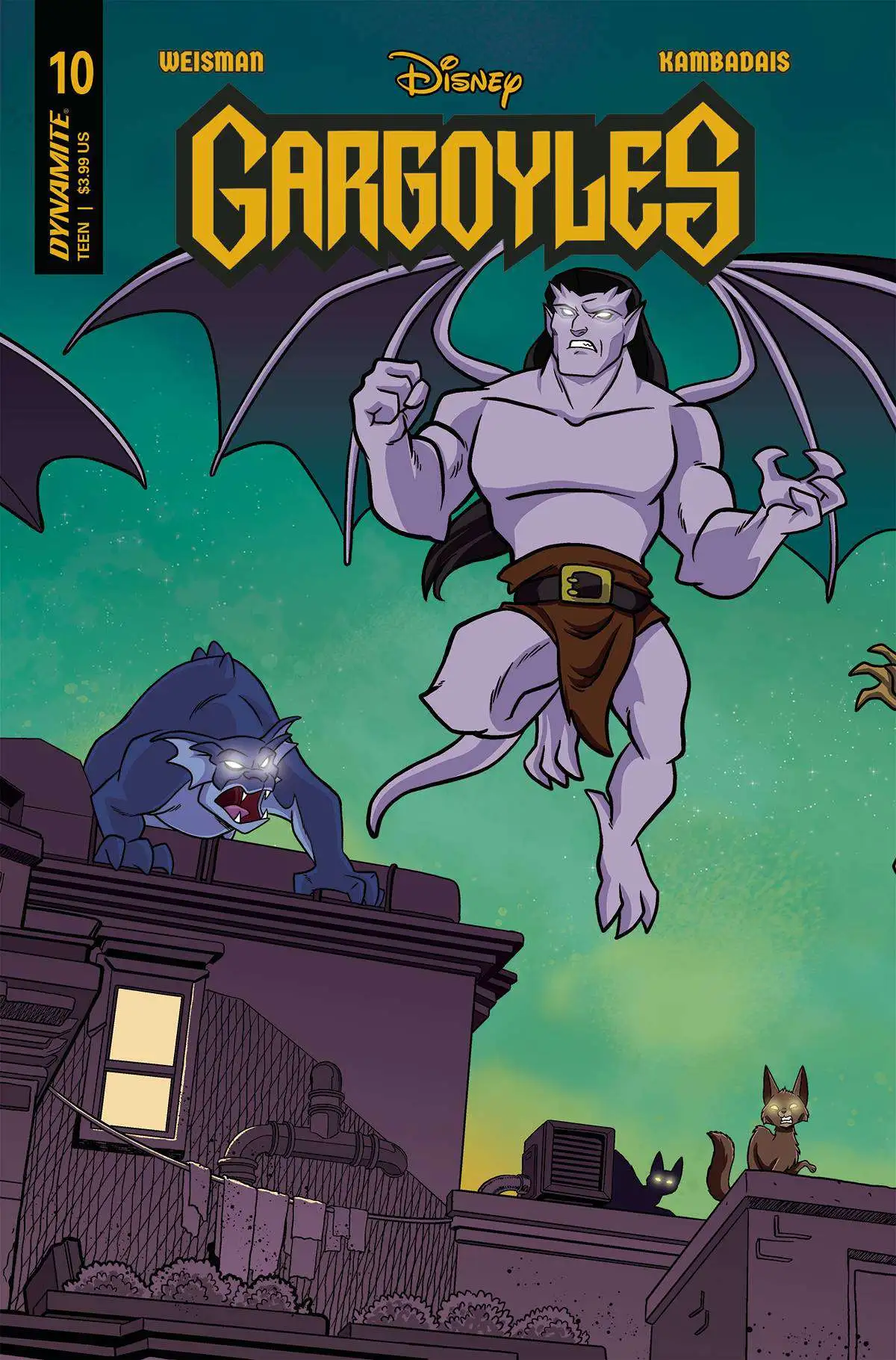 Dynamite Entertainment Gargoyles #10 Comic Book [Fleecs & Forstner Cover E]