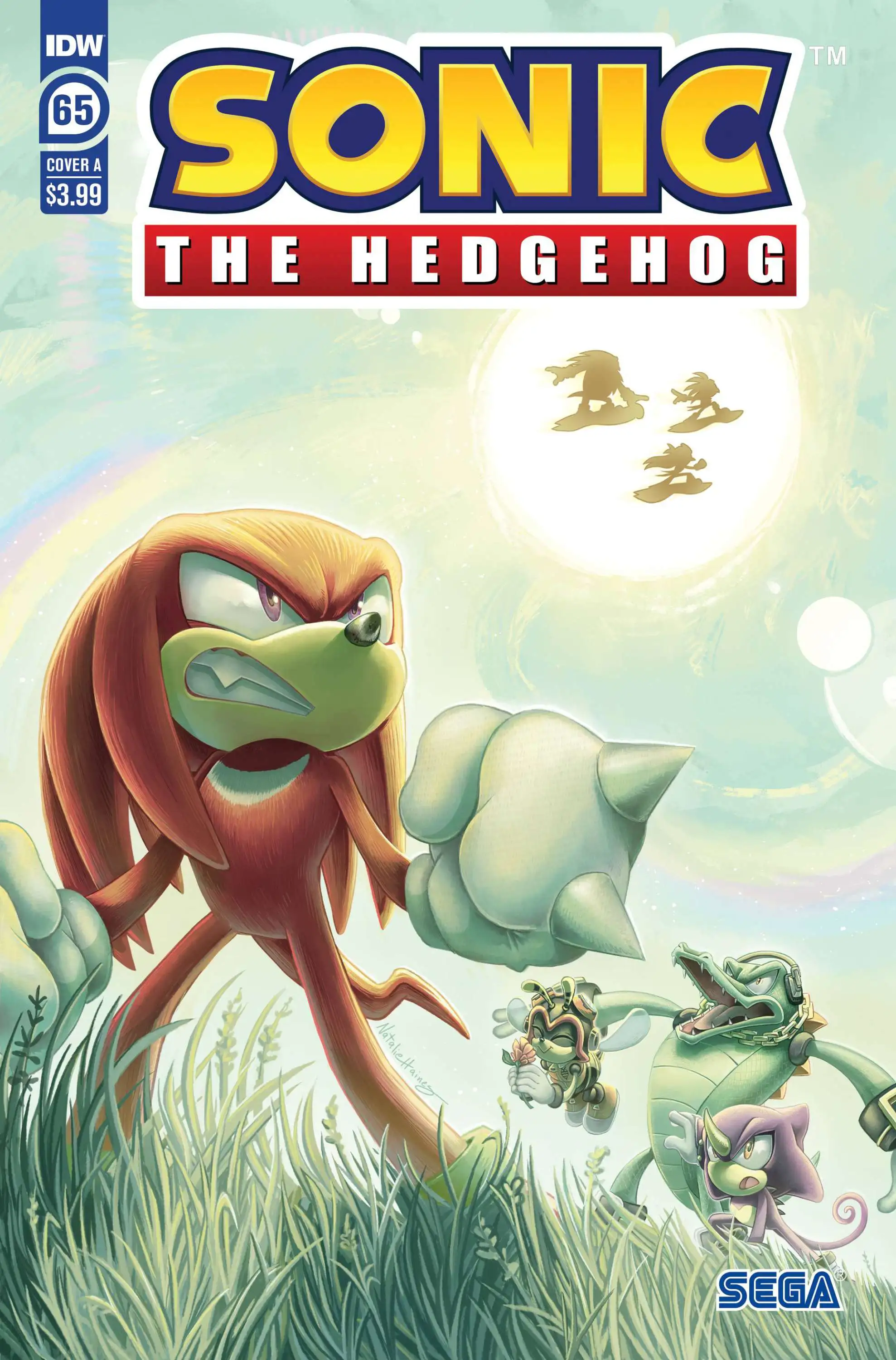 IDW Publishing Sonic The Hedgehog #65 Comic Book [Natalie Haines Cover A]