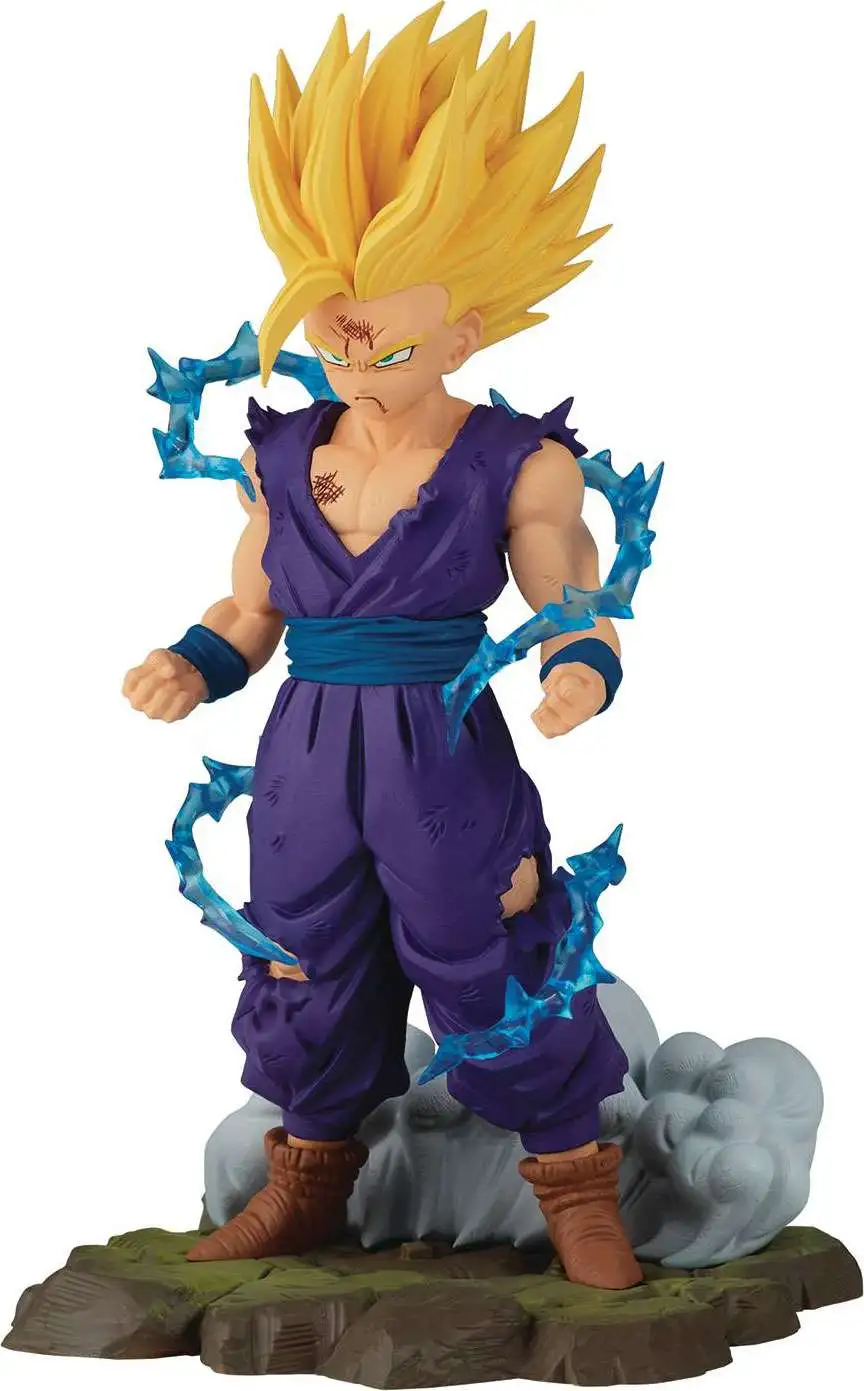 Dragon Ball Flash Series Super Saiyan Broly Anime Figure | 4'' Tall Super  Saiyan Broly Action Figure | Dragon Ball Super Anime Merch Contains