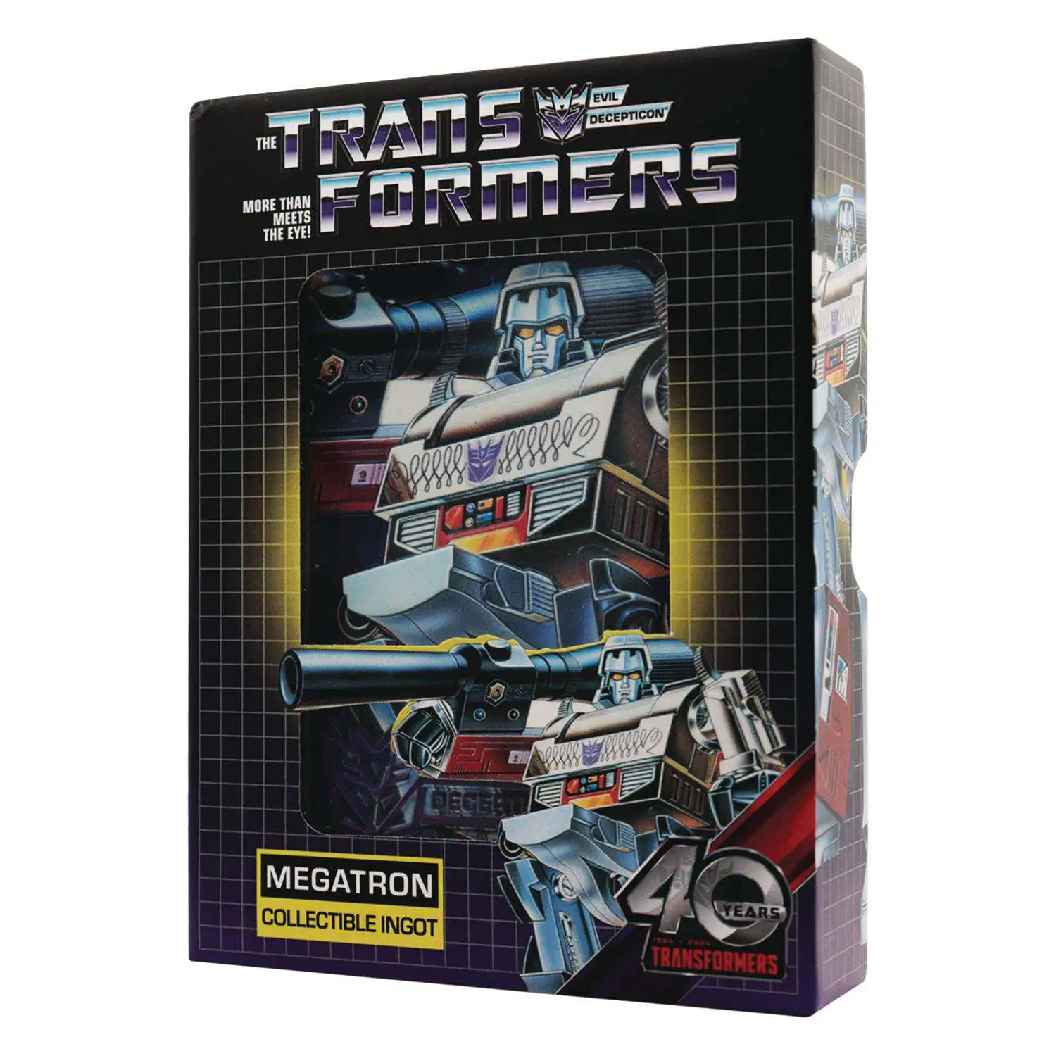 Transformers Decepticon Metal Ingot [40th Anniversary]