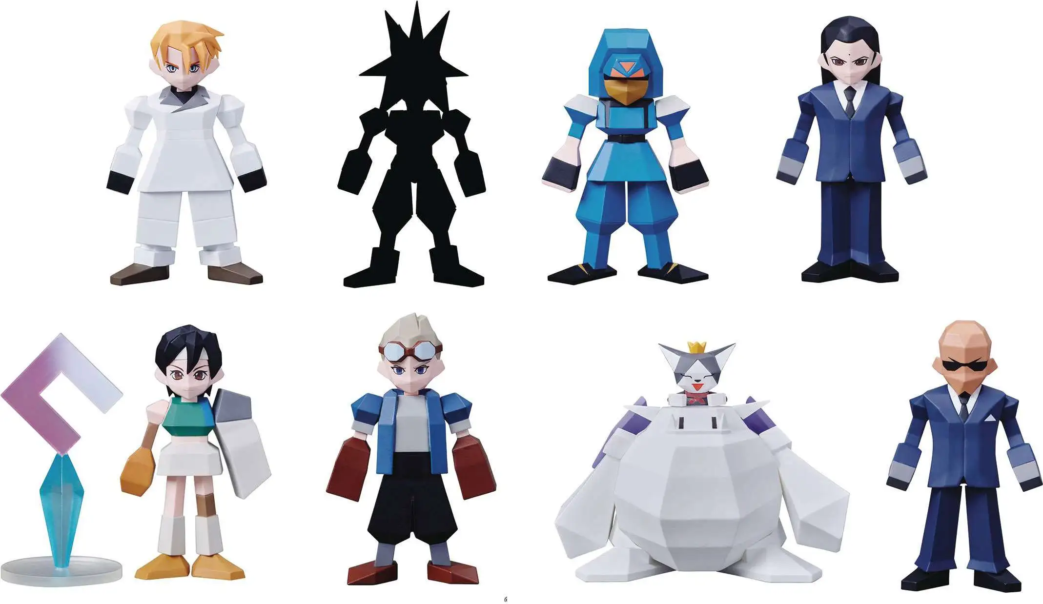 Final Fantasy VII Polygon outlets Figures