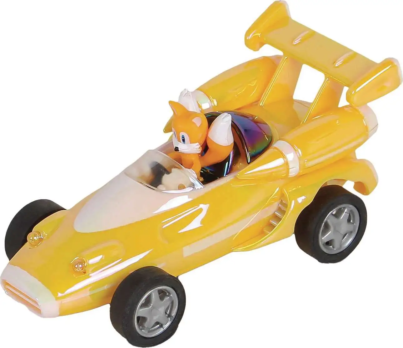Sonic The Hedgehog Pullback Racers Tails Vehicle 3-Pack [Special Color Edition]