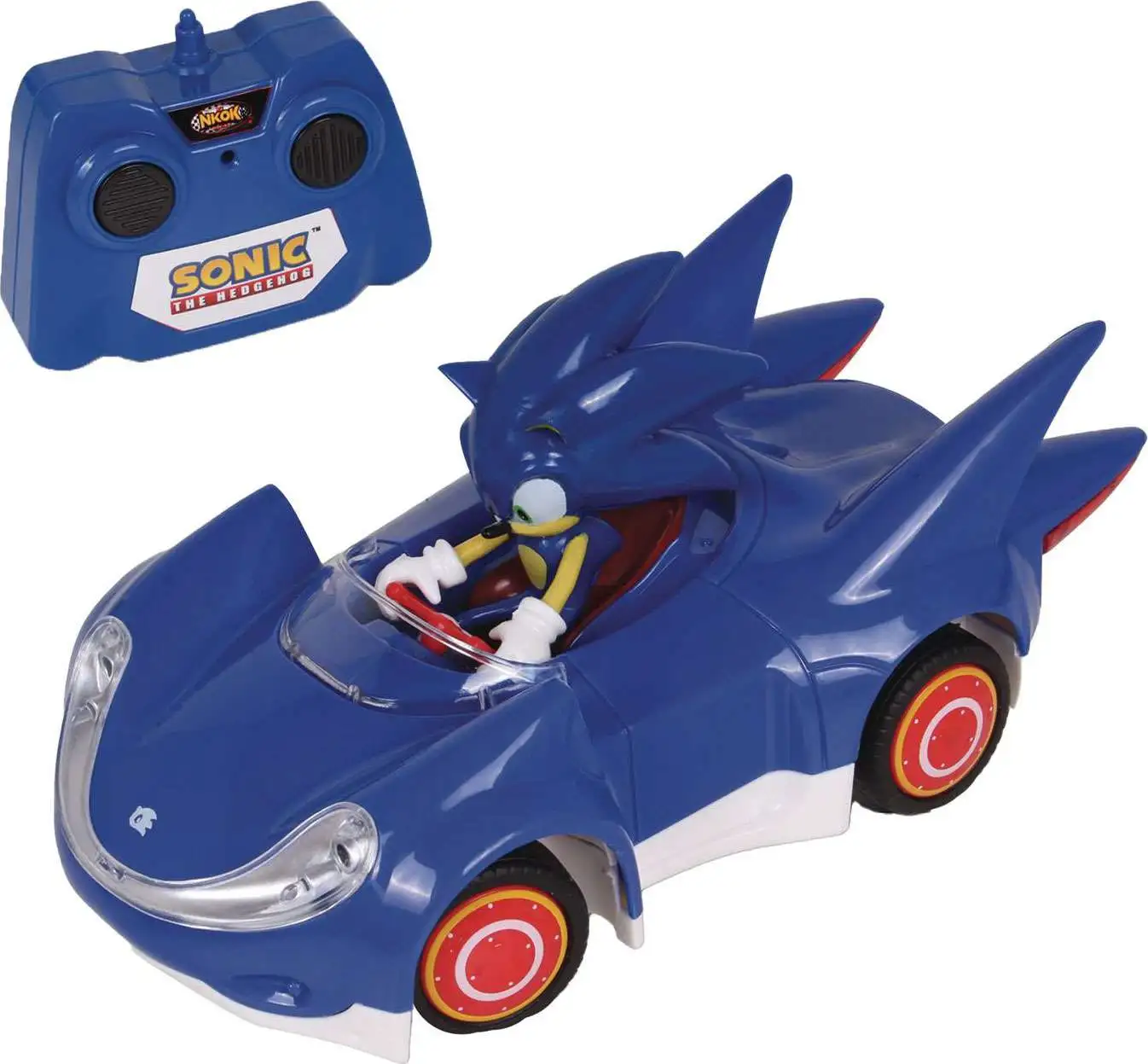 Sonic The Hedgehog Sonic 6.5-Inch R/C Vehicle [Glow, 2.4GHz]