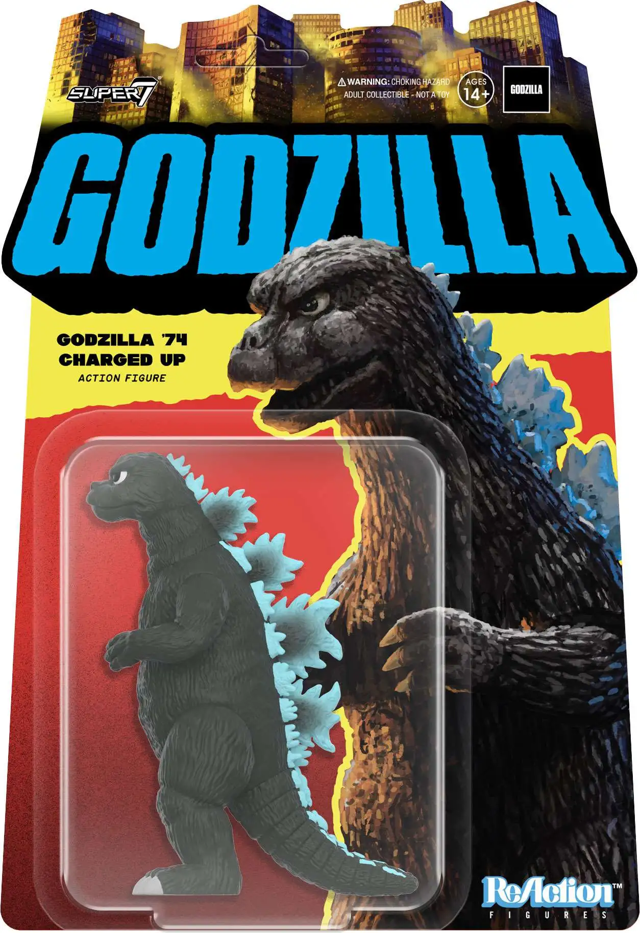ReAction TOHO Godzilla Action Figure [1974, Charged Up]