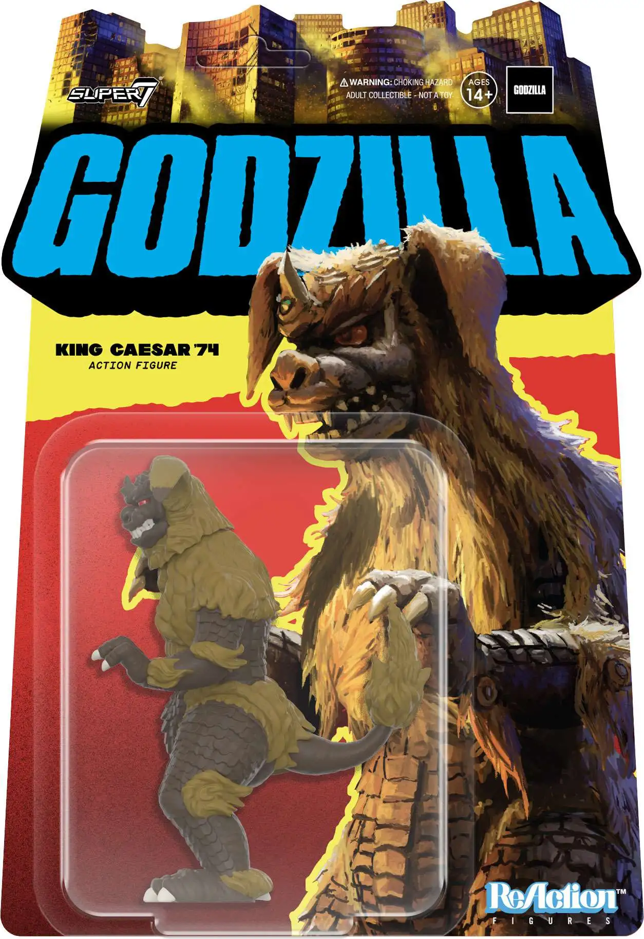 Godzilla ReAction TOHO King Caesar Action Figure