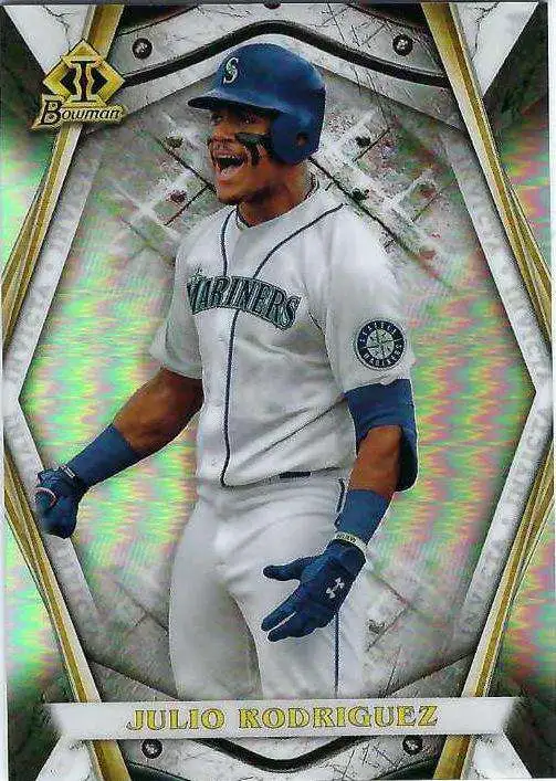 MLB 2022 Bowman Inception Single Card Julio Rodriguez BI-1 Chrome