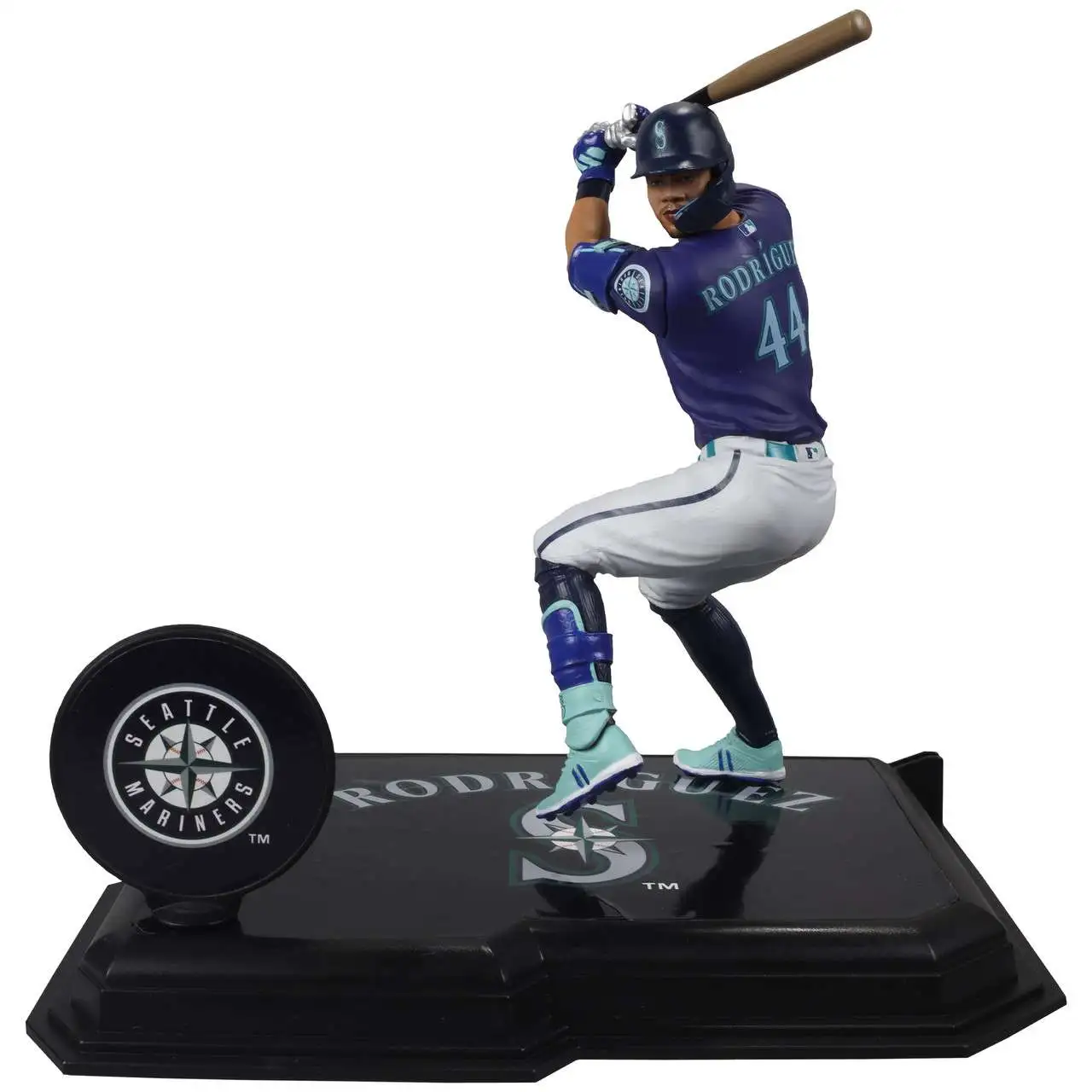 McFarlane Toys MLB Seattle Mariners Sports Baseball Julio Rodriguez 7-Inch Posed Figure [Blue Jersey, Regular Version]