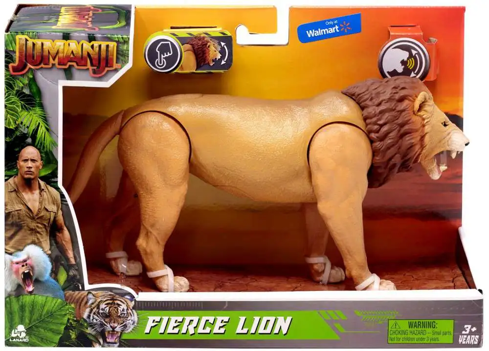 Jumanji Fierce Lion Exclusive Figure with Sound [Loose]