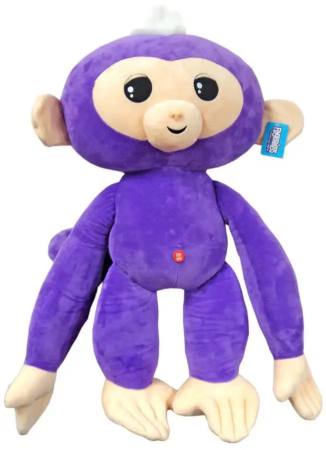 Baby Monkey Reacts to Touch Motion & Sound Blue With Orange Hair for sale online 