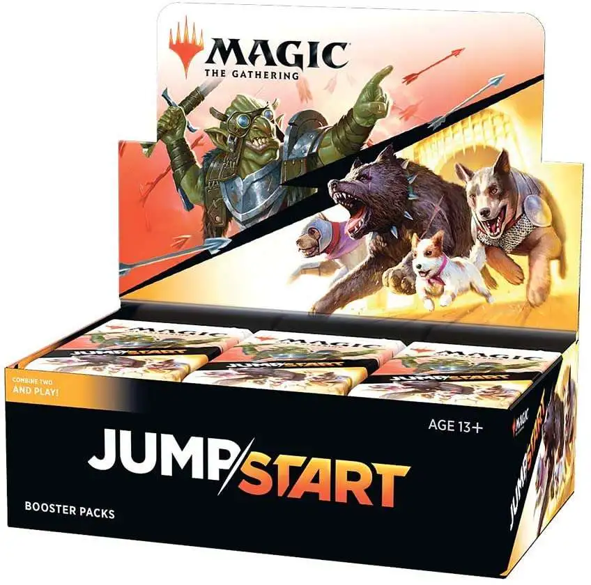 MTG Trading Cards Magic The Gathering SEALED Jumpstart Booster Box 24 Packs 
