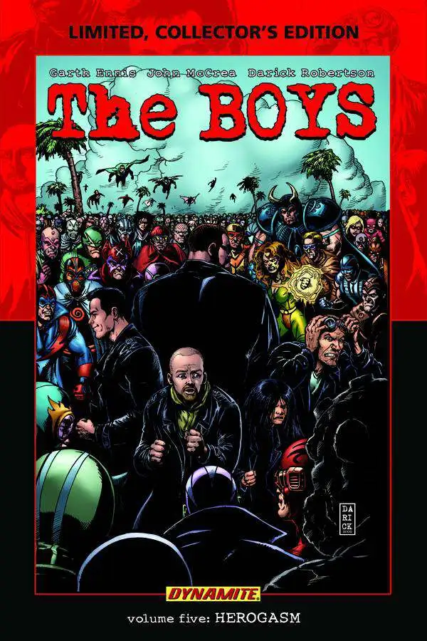 Dynamite Entertainment The Boys Herogasm Hardcover #5 [Signed by Garth Ennis]