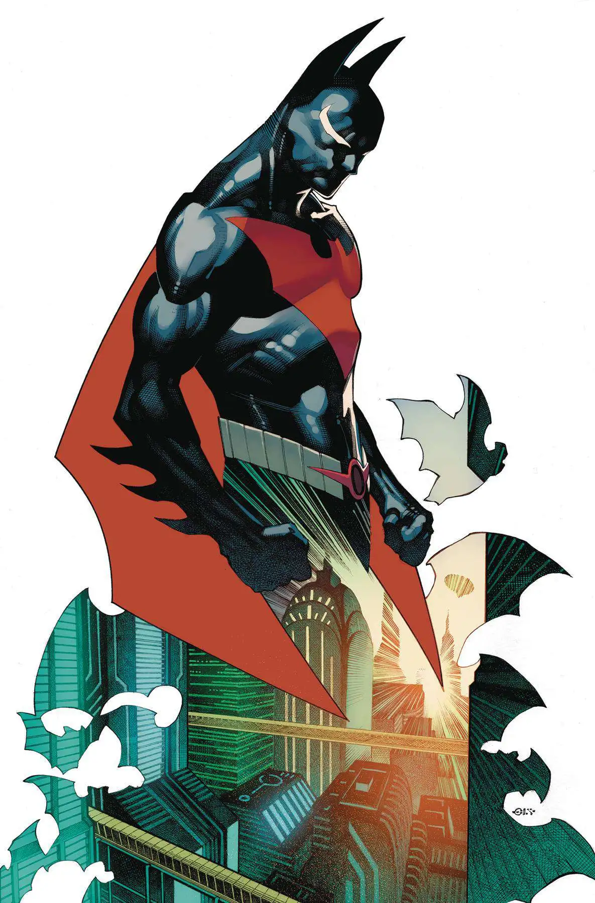 DC Batman Beyond Comic Book 35 Chris Stevens Variant Cover DC Comics -  ToyWiz