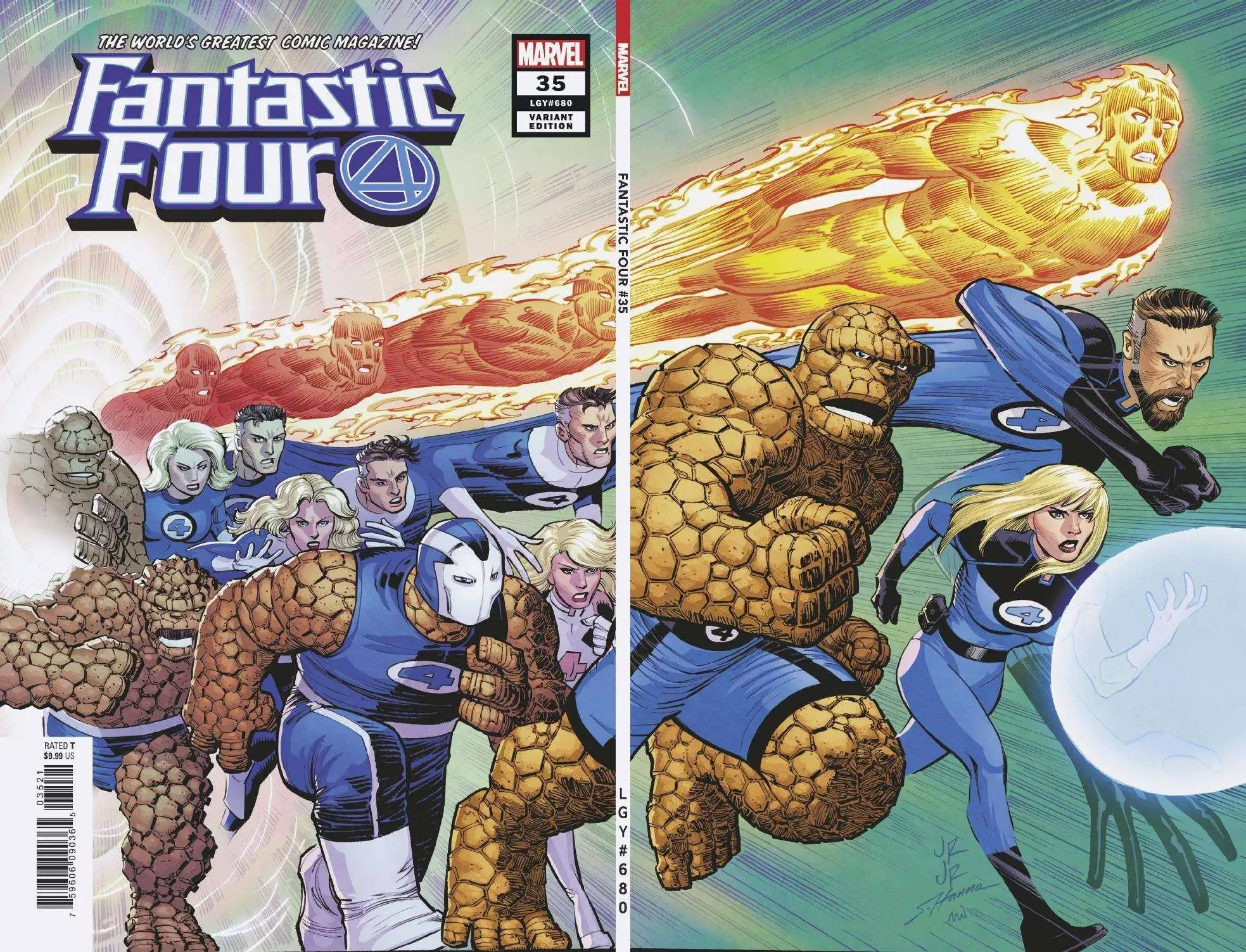 FF #4  Regular Cover  Fantastic Four 