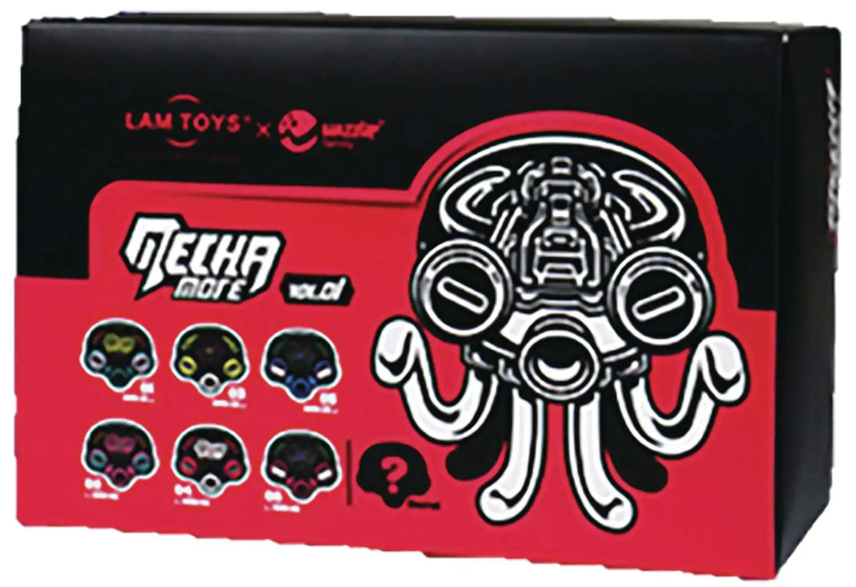 Mecha More Series 1 3-Inch Blind Mystery Box [6 RANDOM Figures]