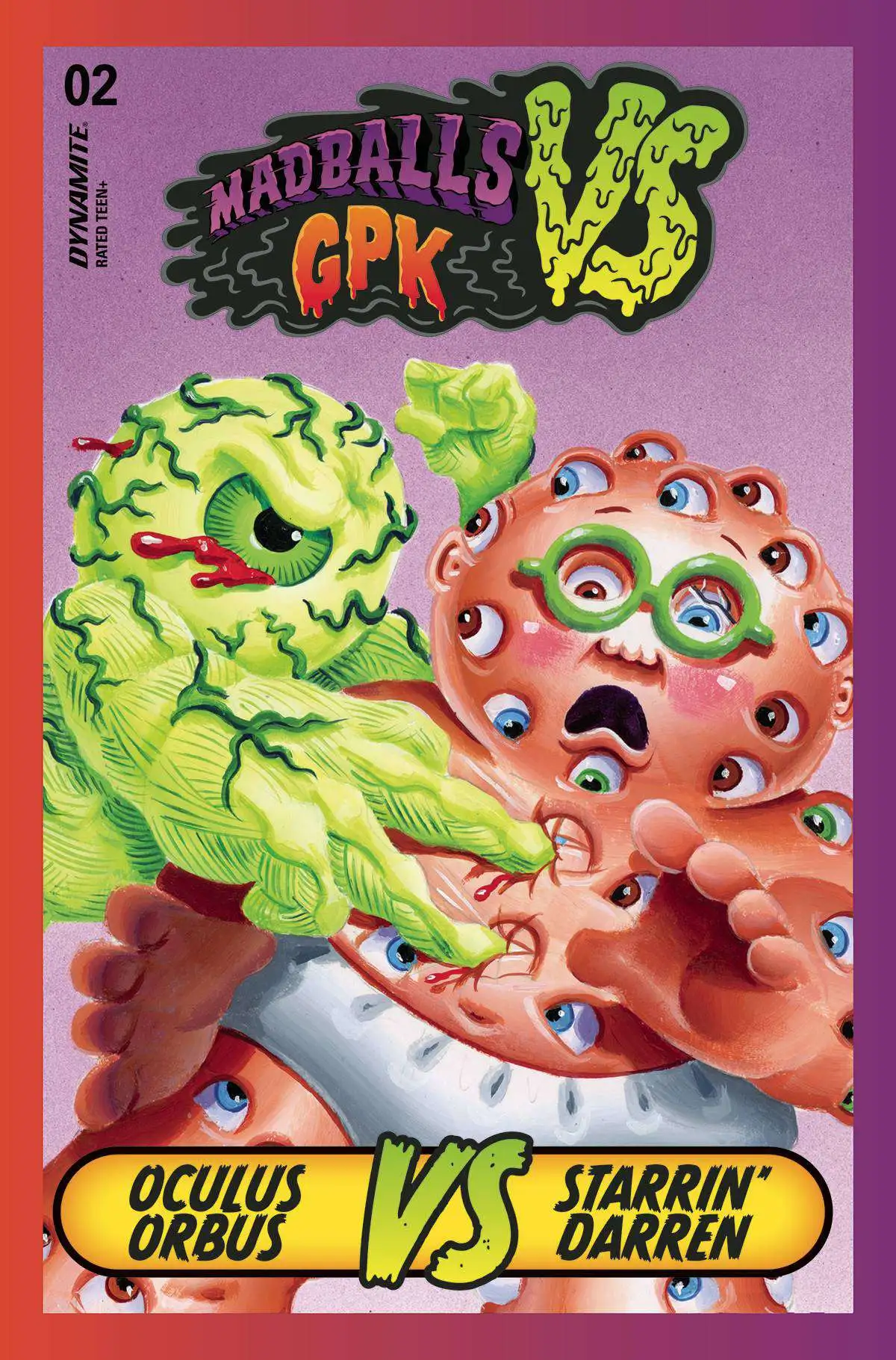 Dynamite Entertainment Madballs Vs Garbage Pail Kids Comic Book 2 Trading  Card Cover C - ToyWiz