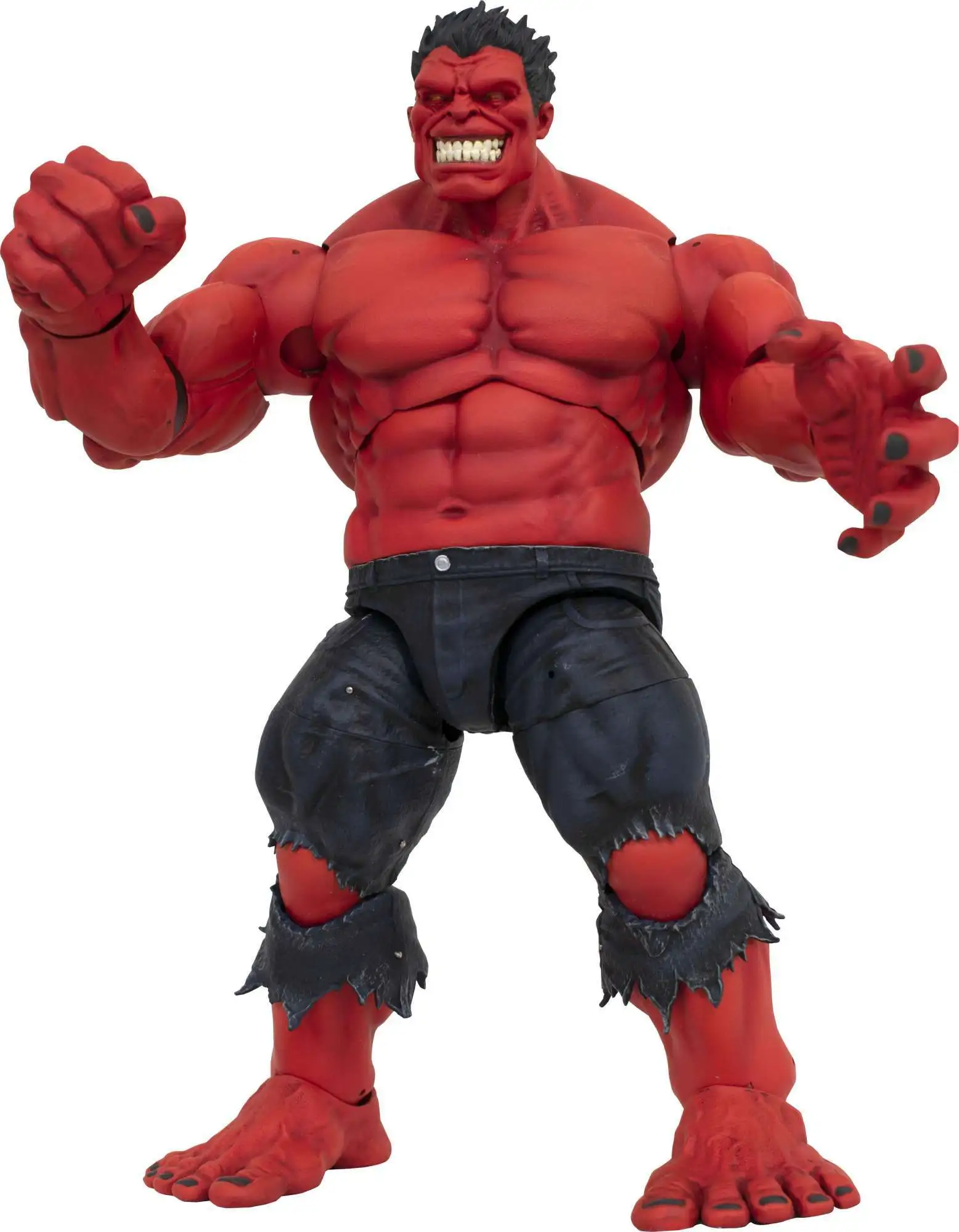 Marvel Select Red Hulk Action Figure [2022 Version, Damaged Package]