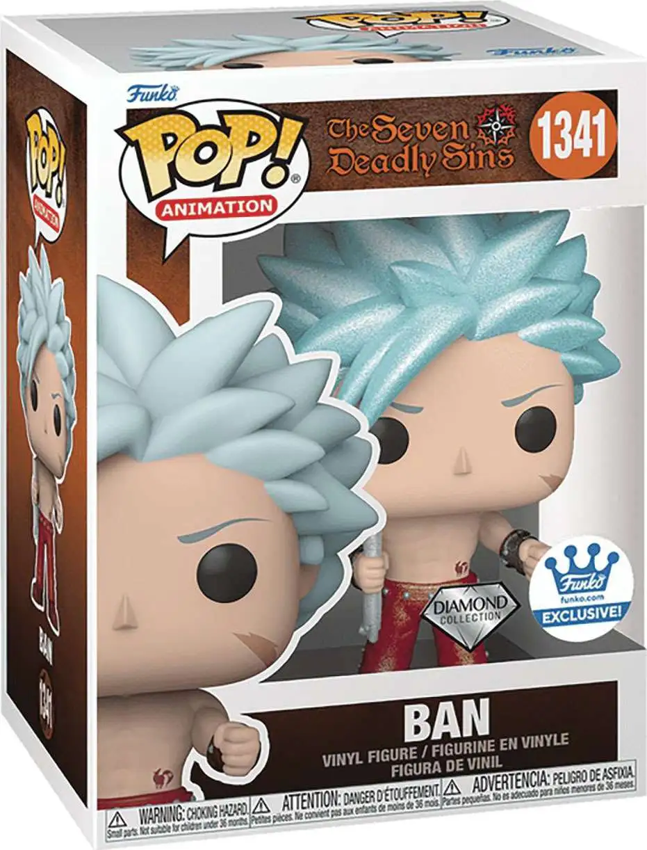 Funko Seven Deadly Sins POP! Animation Ban Exclusive Vinyl Figure #1341 [Diamond Collection]