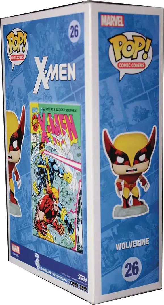 FunKo - Statuetta Bobble-Head Marvel Wolverine Classic Brown, 15 Cm, PVC