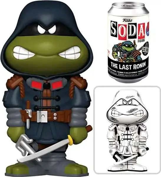 Funko Teenage Mutant Ninja Turtles Vinyl Soda The Last Ronin Exclusive Limited Edition of 20,000! Figure [1 RANDOM Figure, Look For The Chase!]