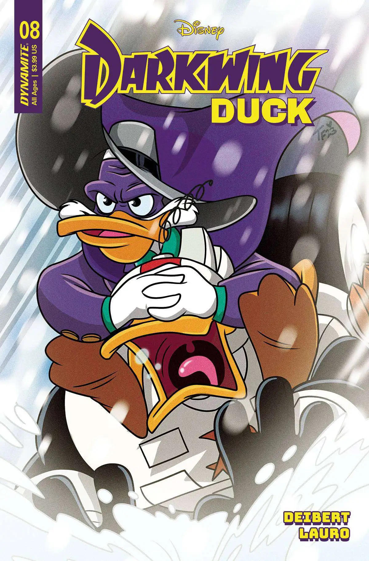 Dynamite Entertainment Darkwing Duck #8 Comic Book [Forstner Cover D]