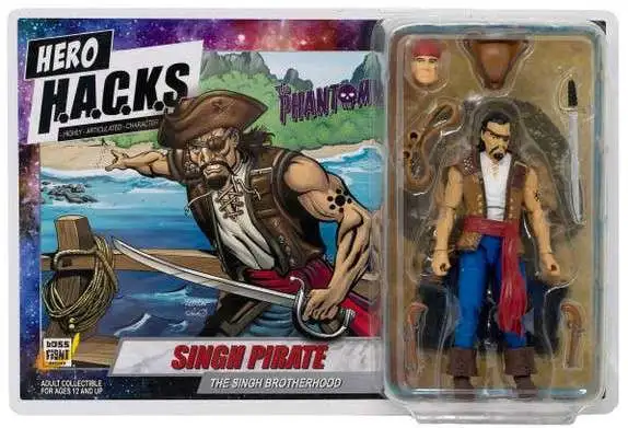 The Phantom Hero H.A.C.K.S. The Phantom Singh Pirate 118 Action