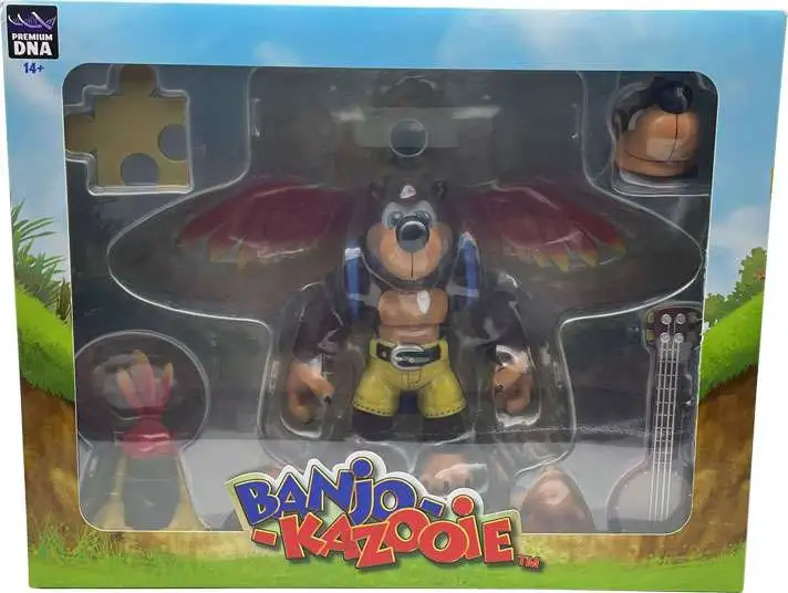 Banjo-Kazooie Banjo & Kazooie Action Figure [Flocked Version]