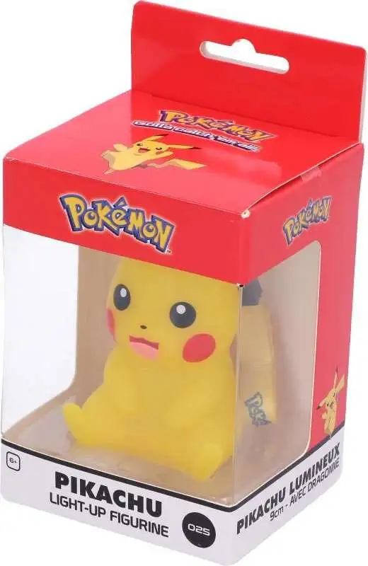 Pokemon Pikachu 3.5-Inch Light-Up Figure with Hand Strap (Pre-Order ships January)