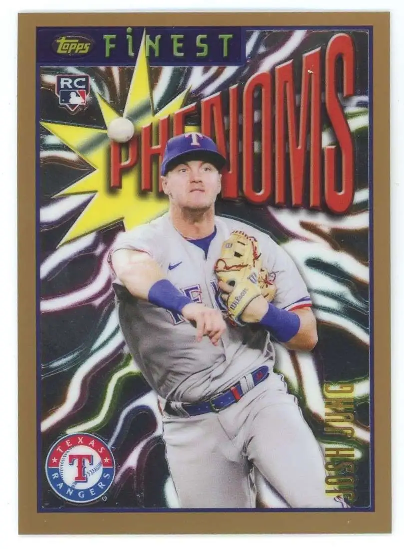 MLB 2023 Topps Finest Baseball Phenoms Josh Jung #87 [Rookie]