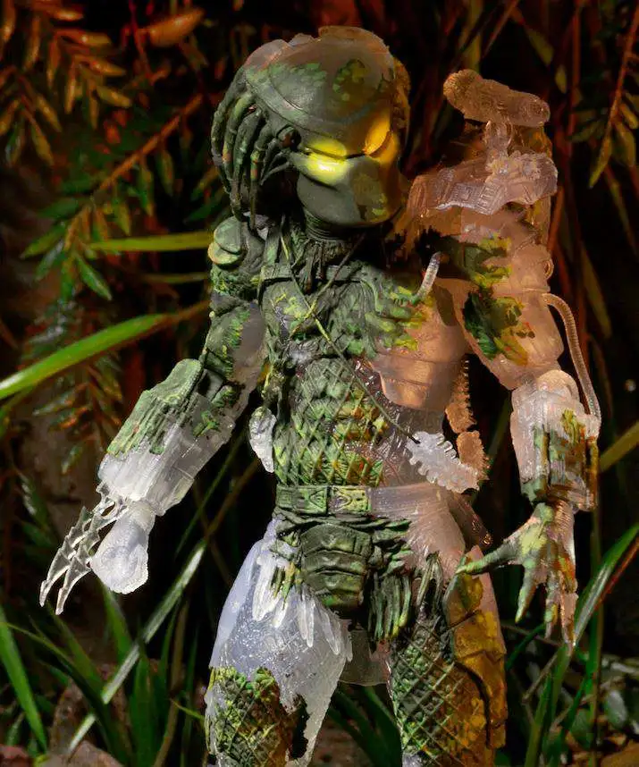 Jungle Demon Predator Action Figure Toy 30th Anniversary Alien Hunter Doll 8" 