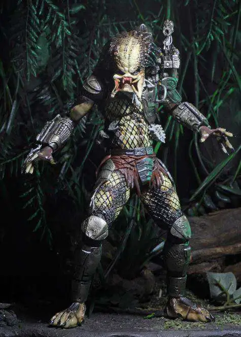 NECA Predator Jungle Hunter Masked 7" Action Figure 1:12 30th  Anniversary Doll
