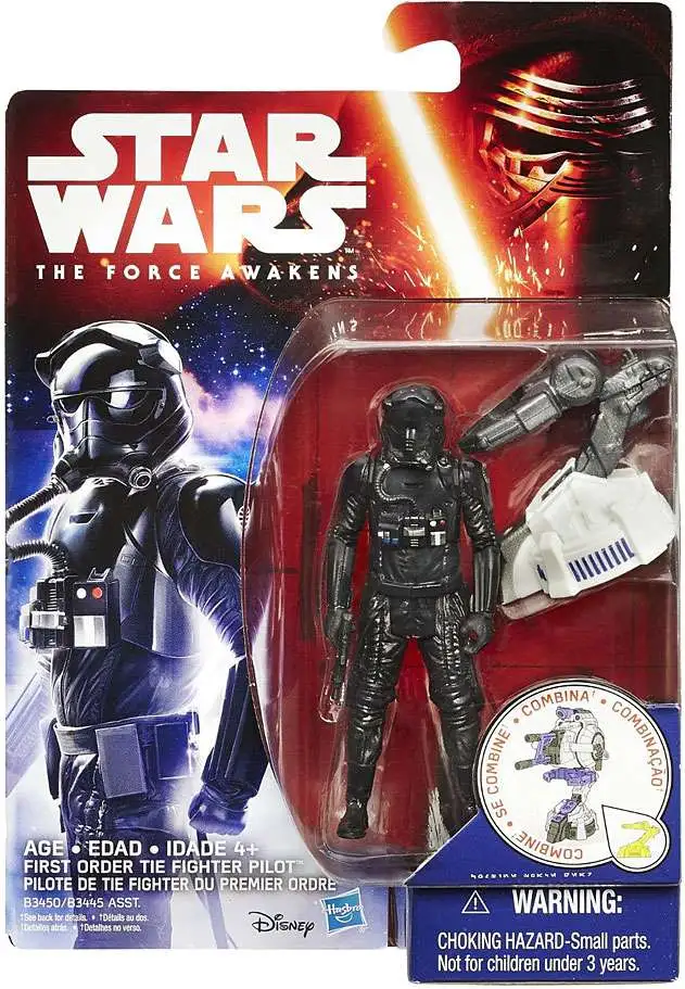 Star Wars The Force Awakens Tie Fighter Pilot action figure New in stock 