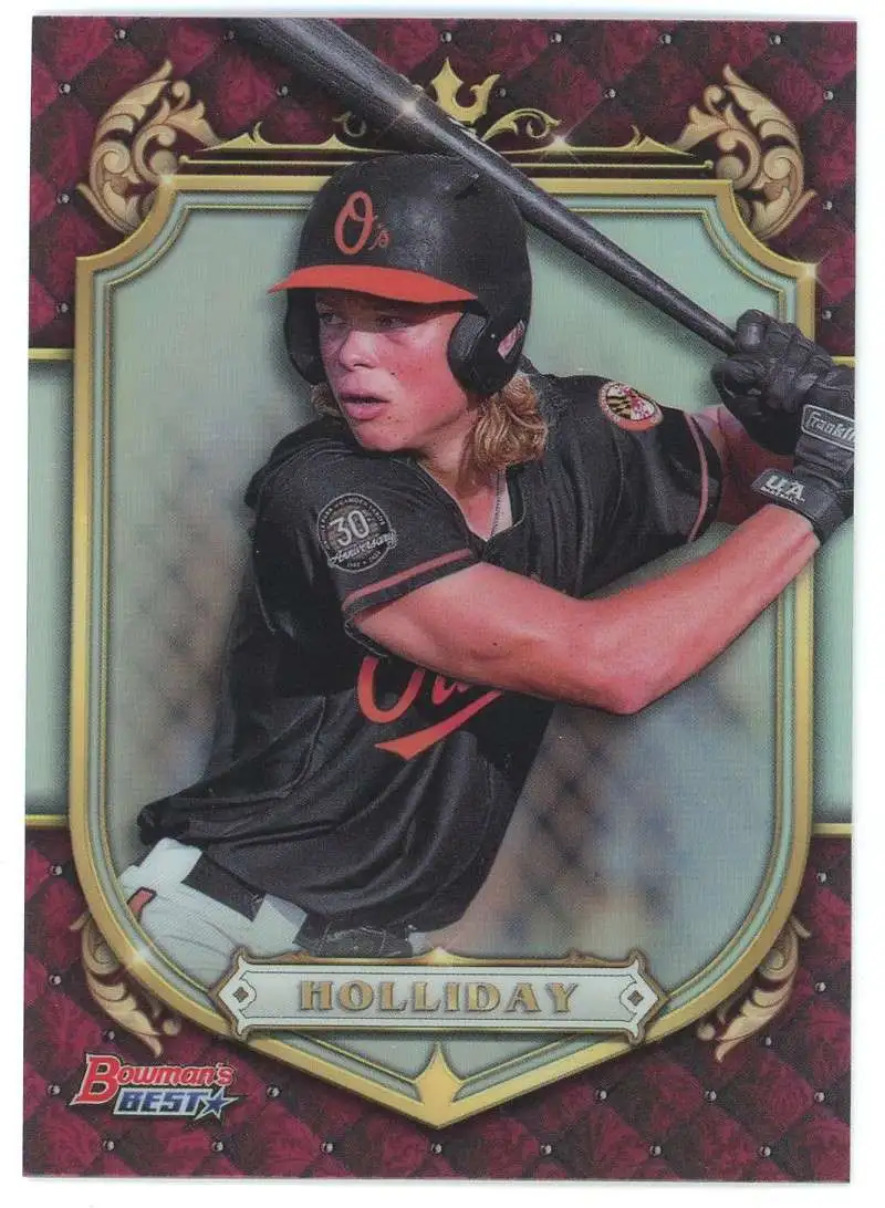 MLB Baltimore Orioles 2022 Bowmans Best Prospective Royalty Single Card