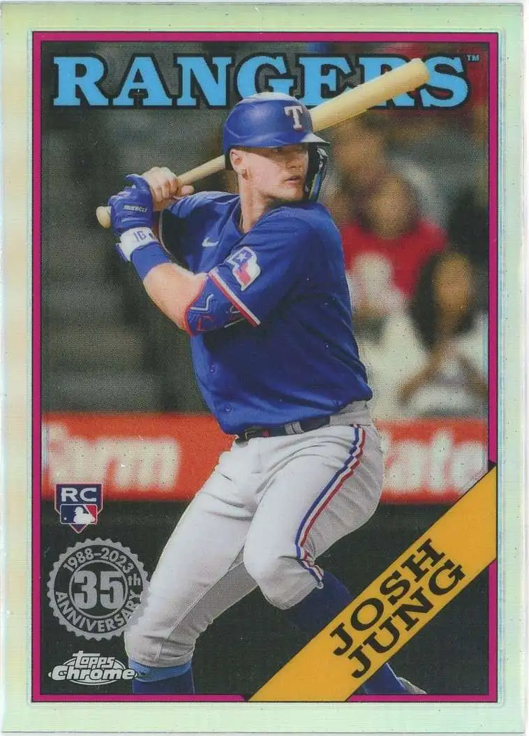 MLB 2023 Topps Chrome Single Card Refractor Josh Jung 88BC-15 Rookie -  ToyWiz