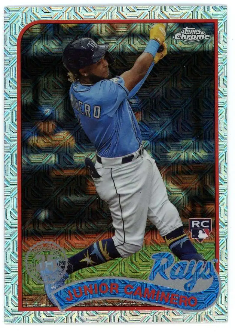 2024 Topps Series 1 - 1989 Topps Chrome SILVER MOJO Insert Cards