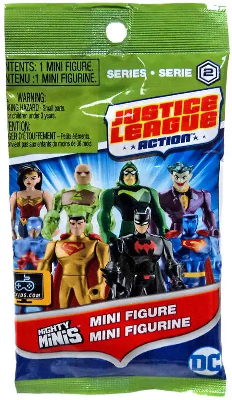 Mighty Minis Justice League Movie Series 2 Blind Bag DC Mattel Lot of 3 