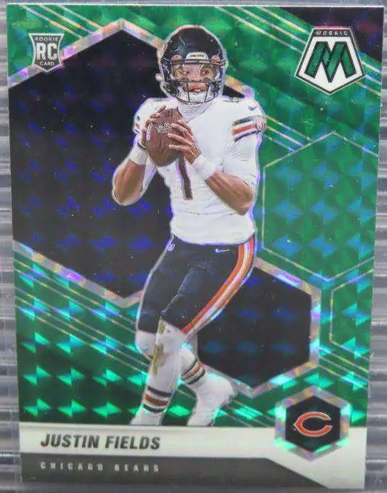 Justin Fields 2021 Panini Chronicles Draft Picks Rookie Card #2