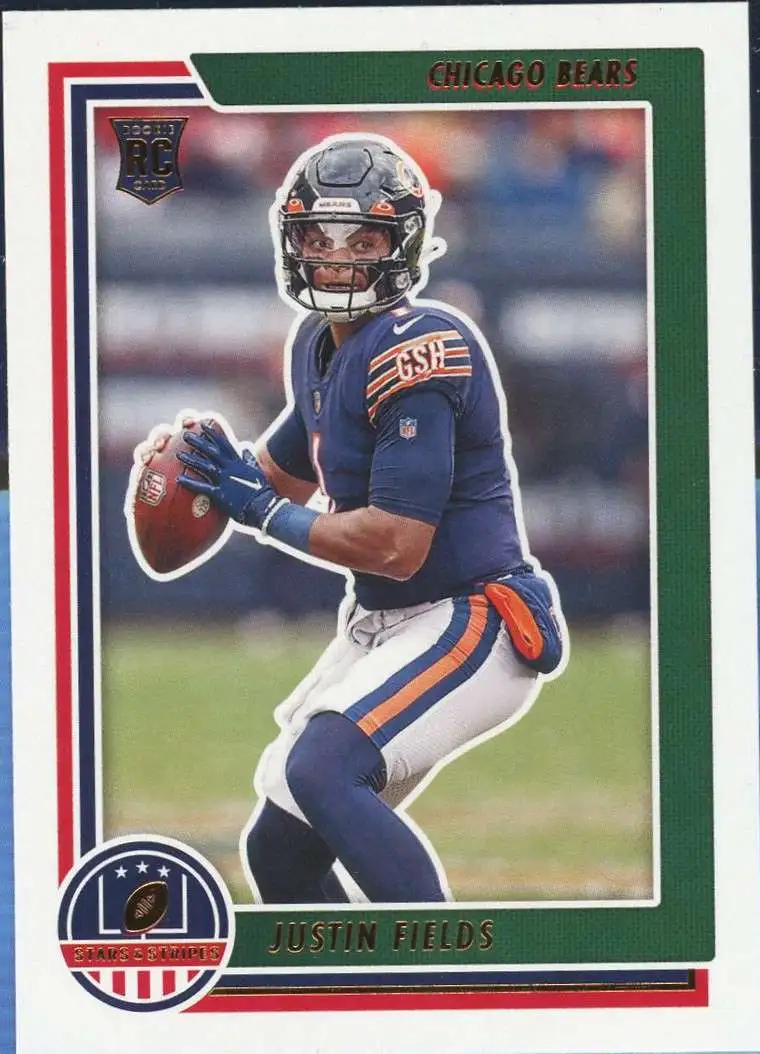 Justin Fields Chicago Bears 2021 NFL Draft Day Panini