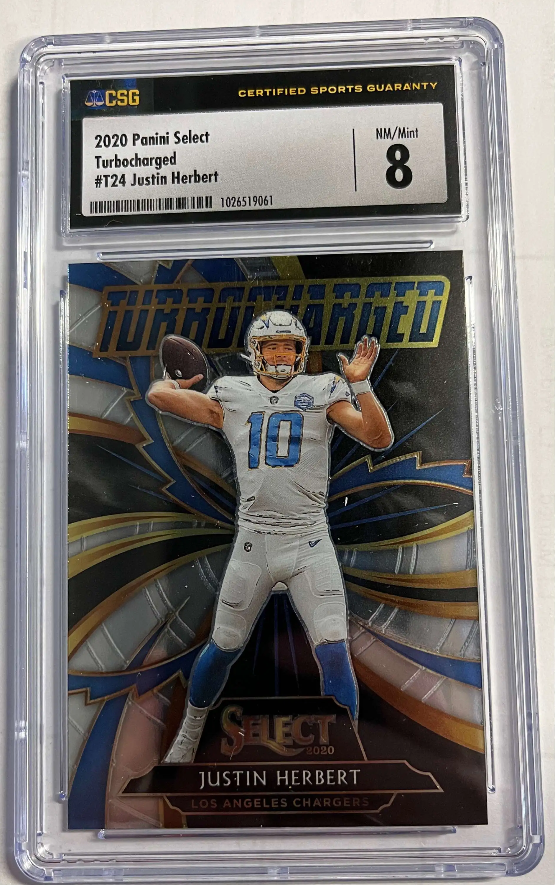 : POP Trading Cards: Justin Herbert : Funko: Sports