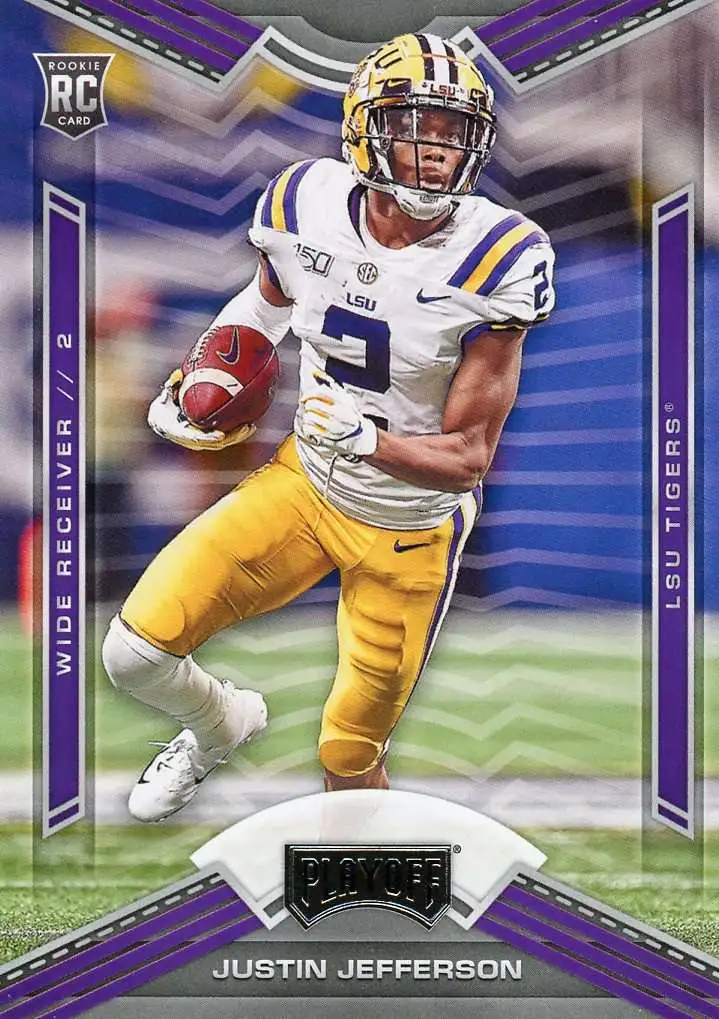 NFL 2020 Panini Chronicles Draft Picks Playoff Justin Jefferson #9 [Rookie]