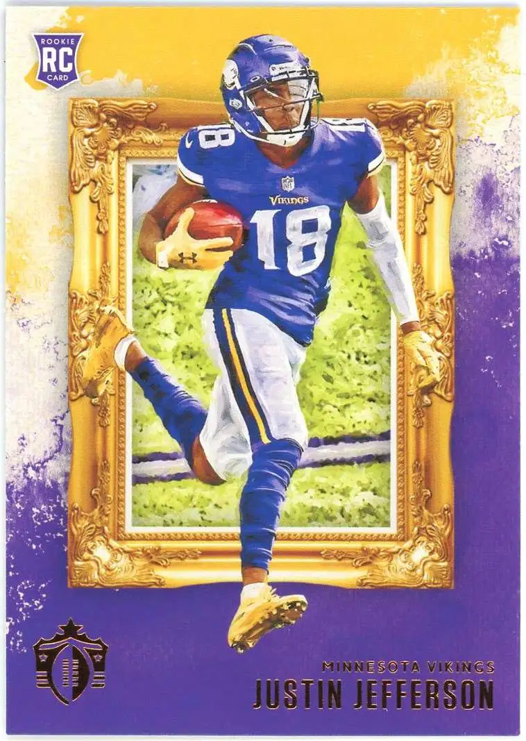 2022 Panini Chronicles Rookies & Stars # 24 Justin Jefferson LSU Tigers