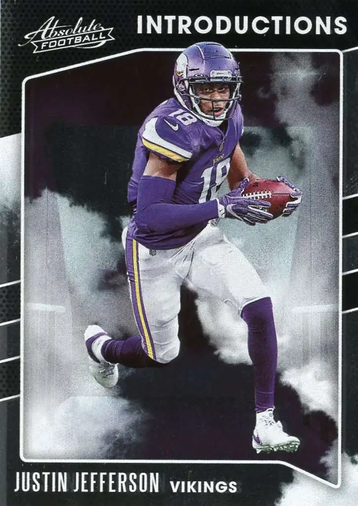 NFL 2020 Panini Absolute Justin Jefferson I-JUJ [Rookie Introductions]