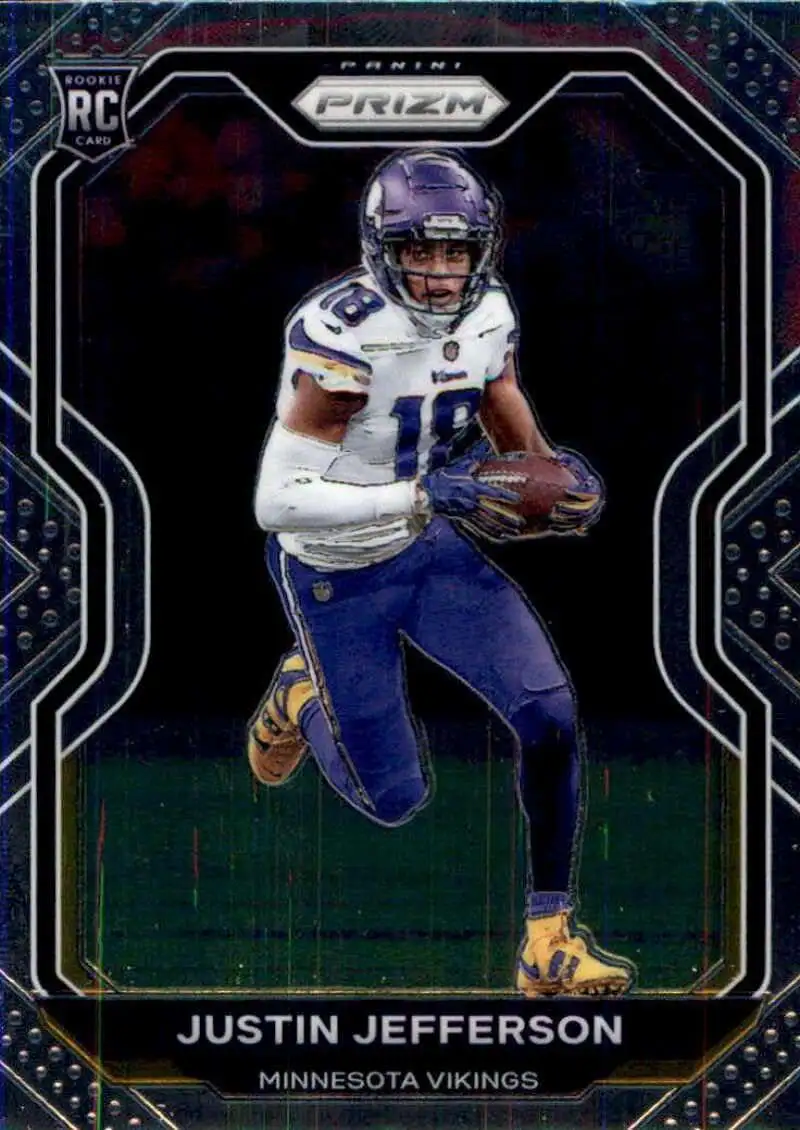 NFL 2020 Panini Prizm Football Justin Jefferson #398 [Rookie]