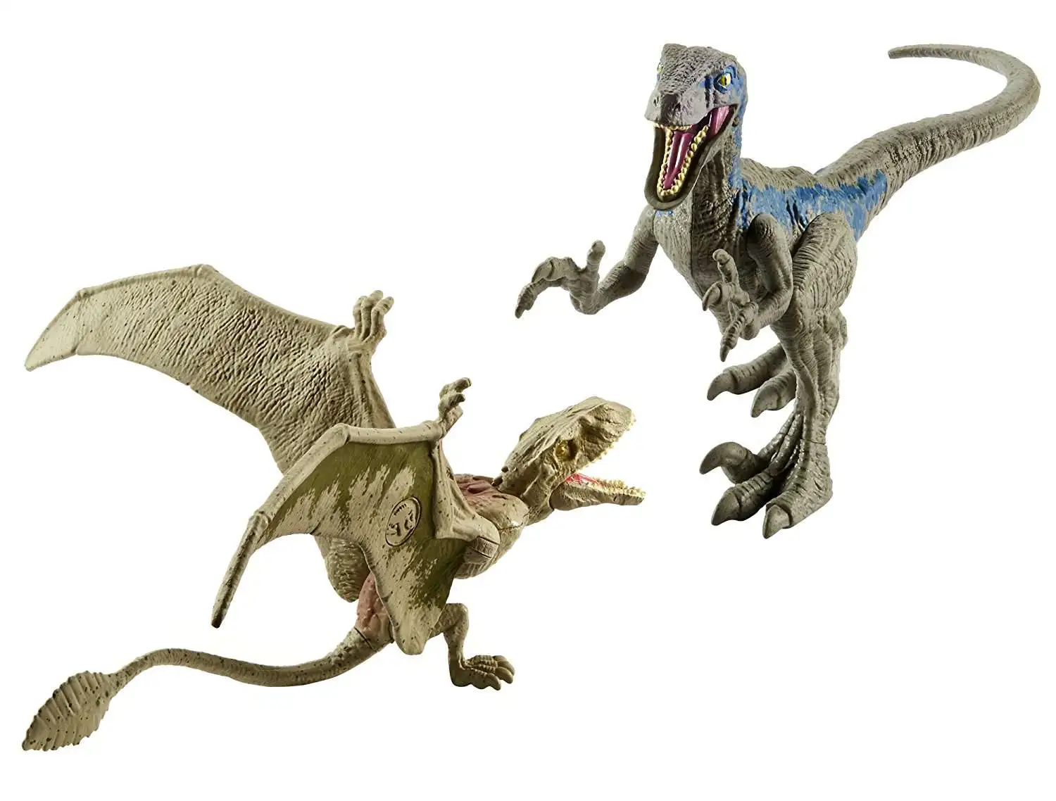 Jurassic World Fallen Kingdom Attack Pack Velociraptor Blue Action Figure  Mattel - ToyWiz