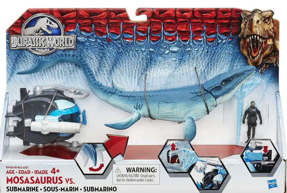 Jurassic store mosasaurus toy