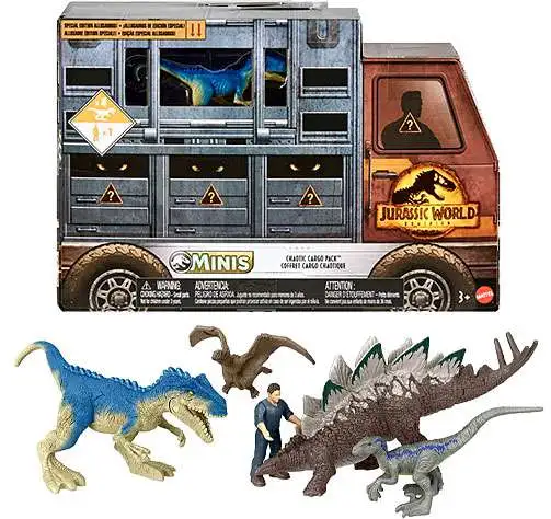 Jurassic World Dominion MINIS Chaotic Cargo Pack Figure 5-Pack