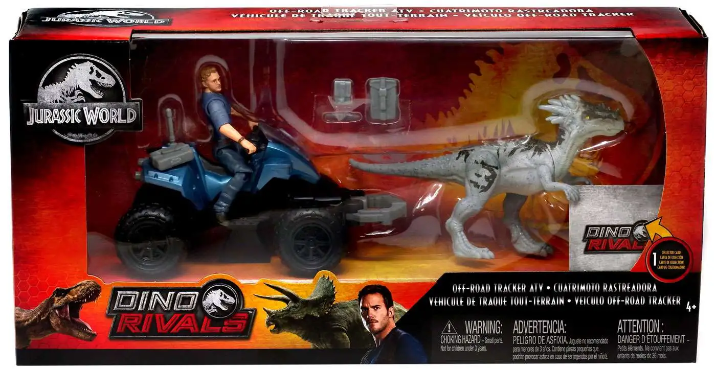 Jurassic World Fallen Kingdom Dino Rivals Off-Road ATV Cuatrimoto