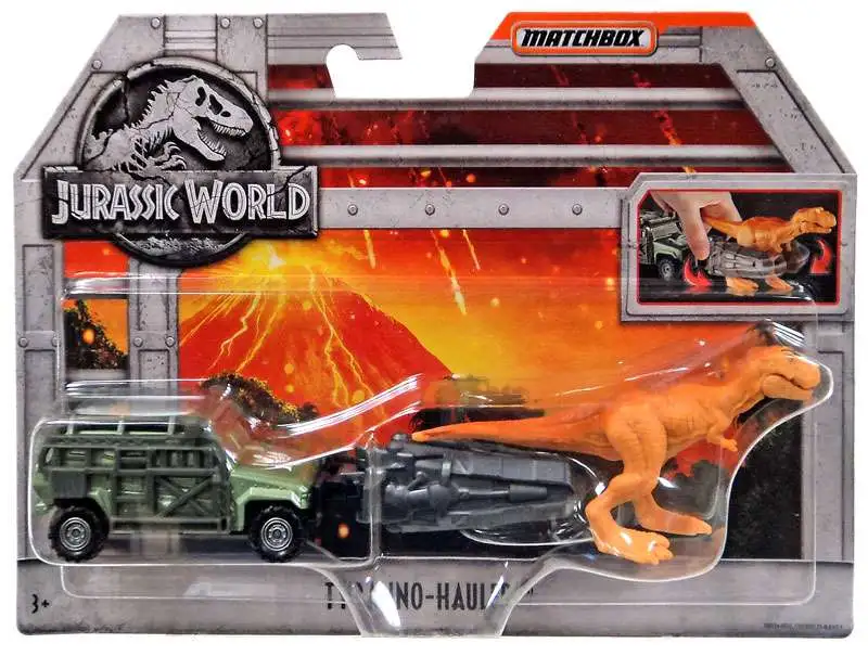 Jurassic World Matchbox Tyranno Hauler Diecast Vehicle